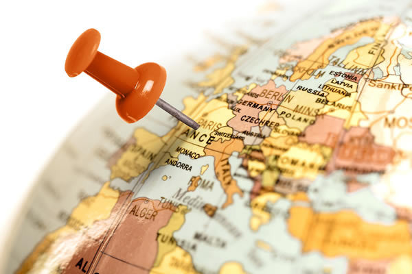 world map