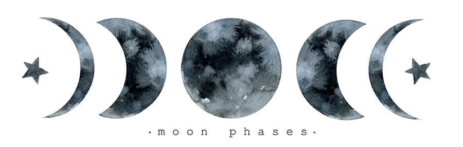 The Eight Lunar Phases