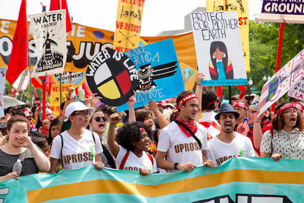 Water is Life protest 