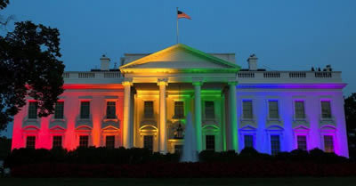 White House Rainbow