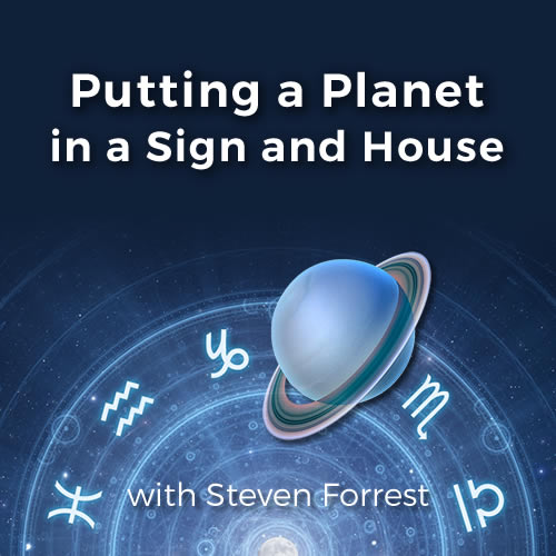 Putting a Planet in a Sign and House